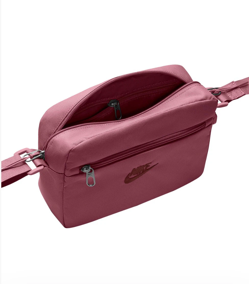 Nike Heritage Crossbody Bag in Burgundy - photo 2