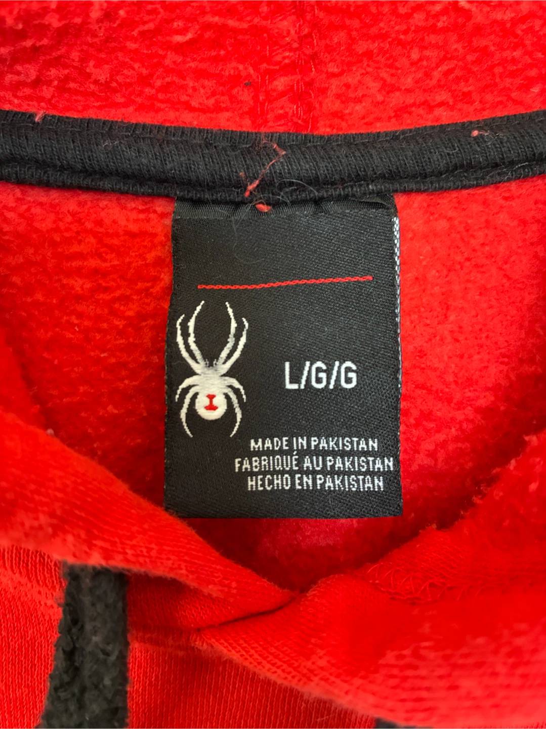 Spyder Red Hoodie - Men Large - photo 3