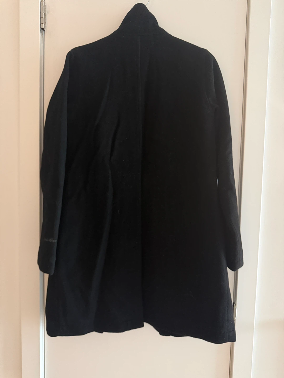 S Women Eddie Bauer Black Wool Blend Coat - photo 2