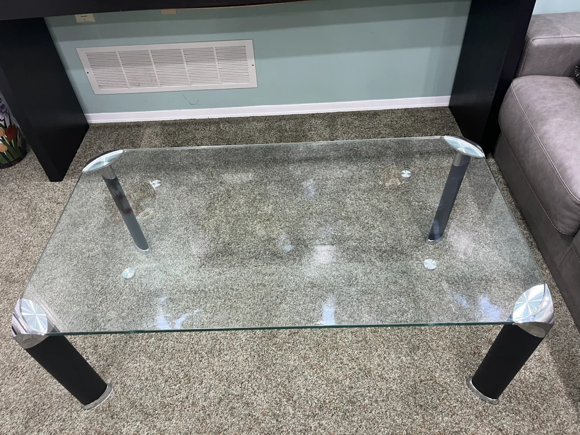 Modern Glass Coffee Table - photo 2