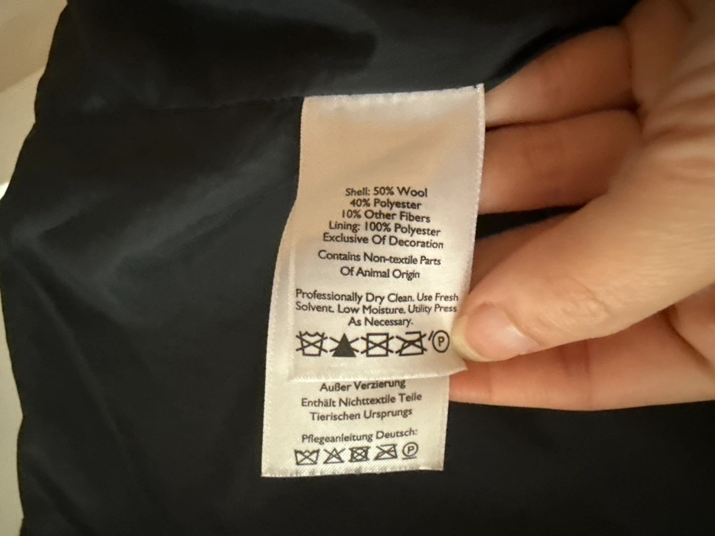 S Women Eddie Bauer Black Wool Blend Coat - photo 3