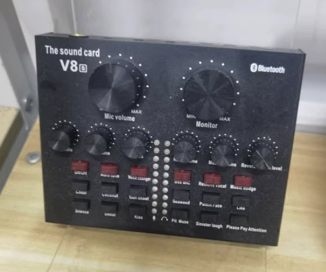 V8S Live Sound Card and Microphone Set - photo 5