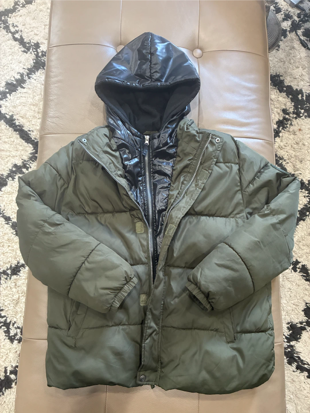 iXtreme Puffer Jacket Olive - Youth Size 18 - photo 2