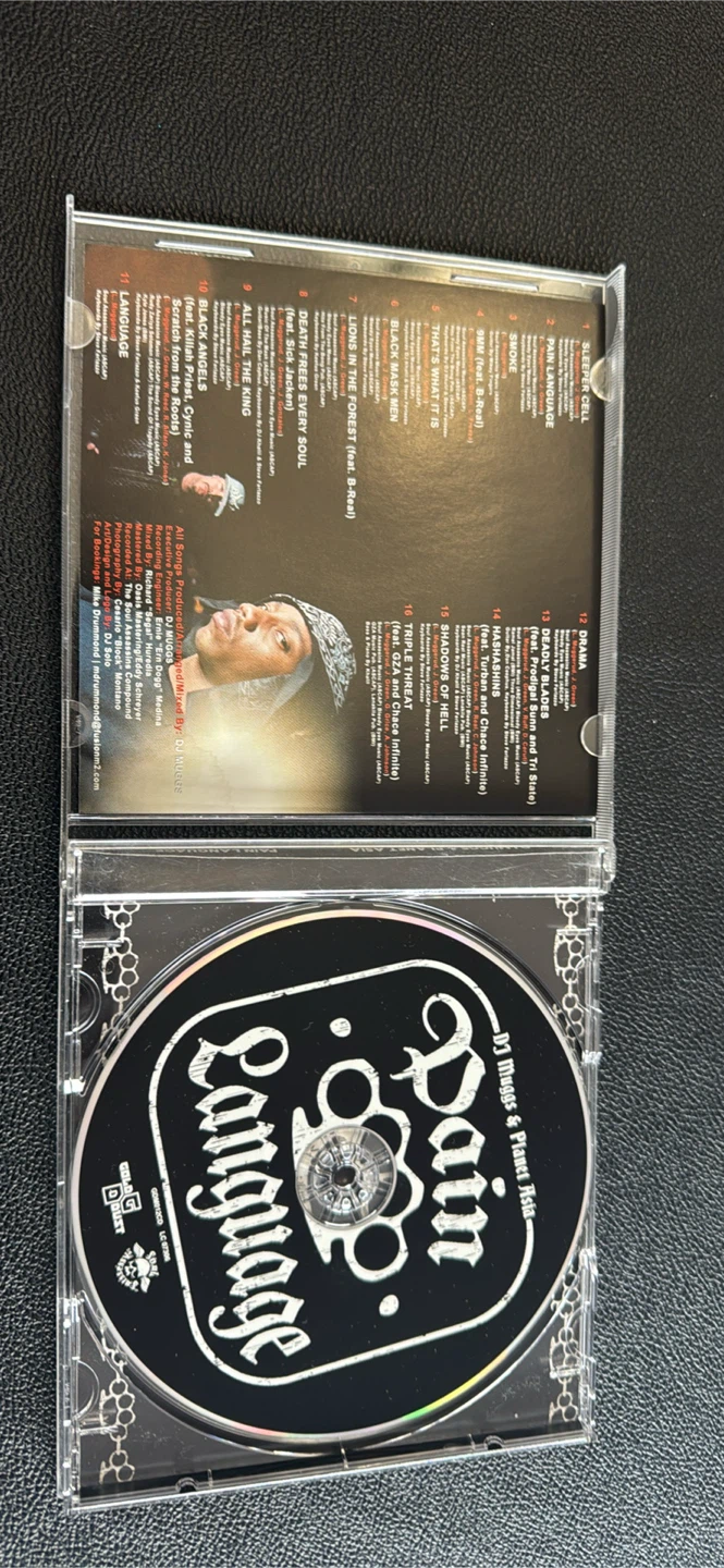 DJ Muggs & Planet Asia - Pain Language CD - photo 3