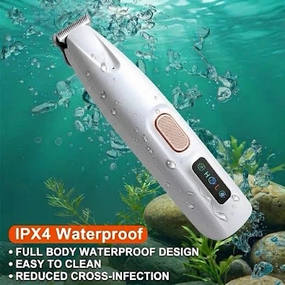 A quiet, IPX4 waterproof pet paw hair trimmer with USB charging - photo 5