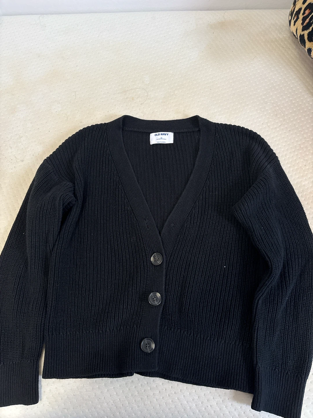 Women Old Navy Black Cardigan - photo 2