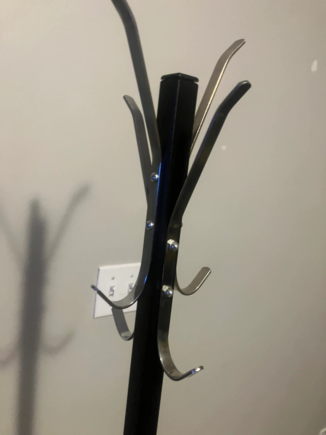 Black Standing Coat Rack - photo 2