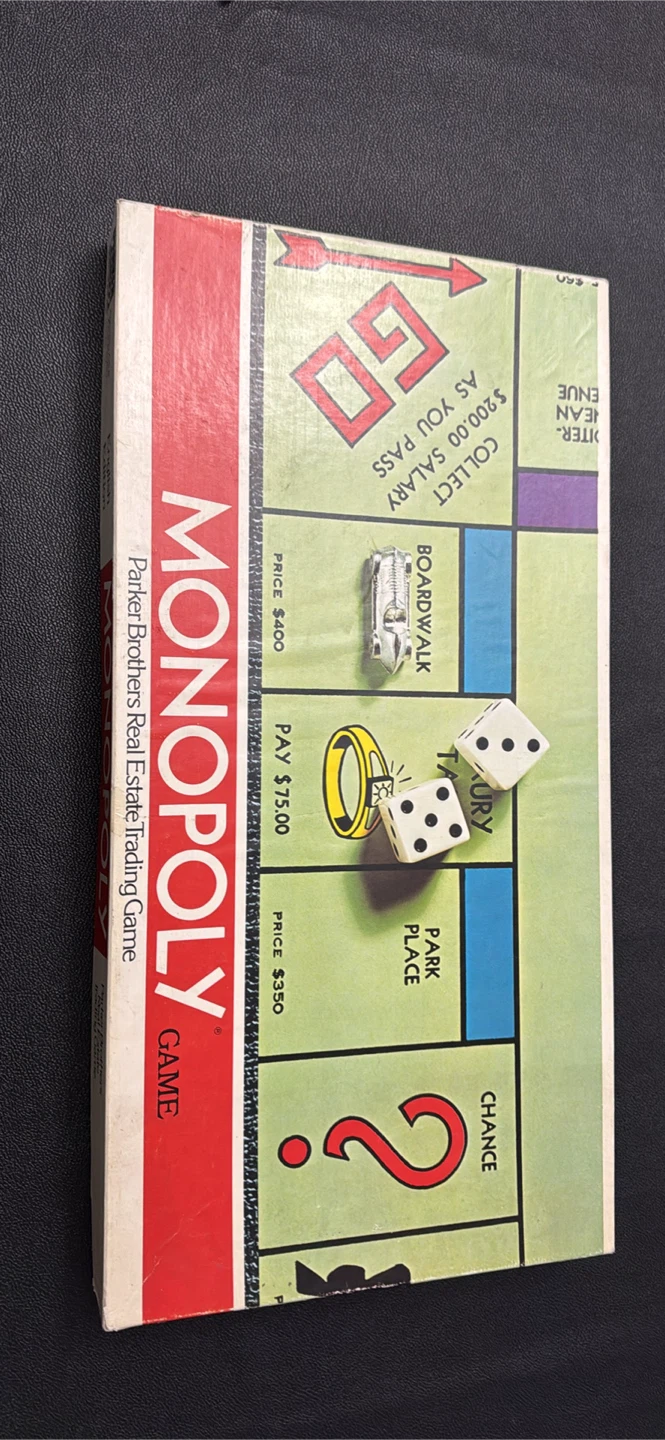 Vintage Parker Brothers Monopoly Board Game