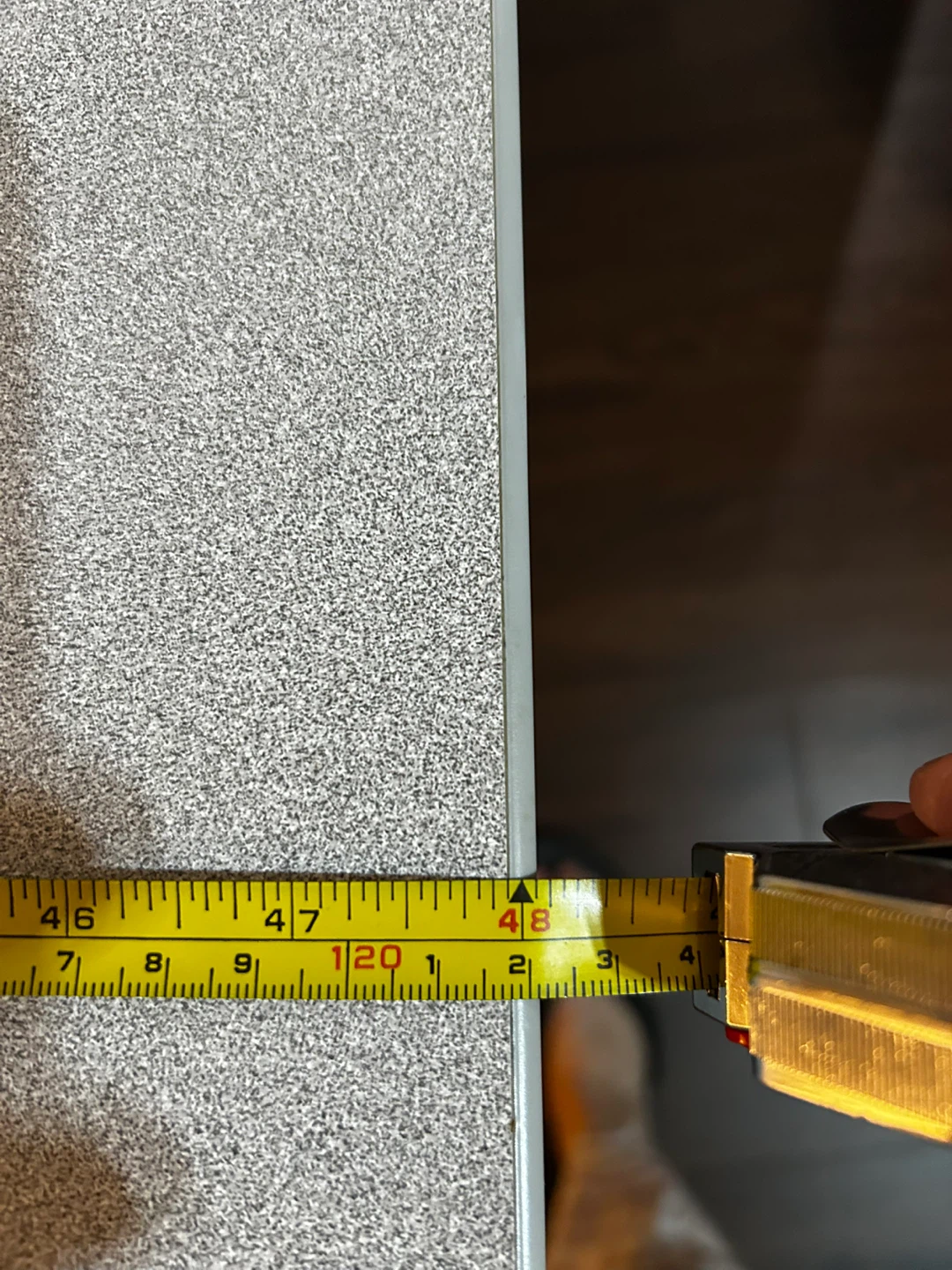 Grey rectangular table top - photo 3