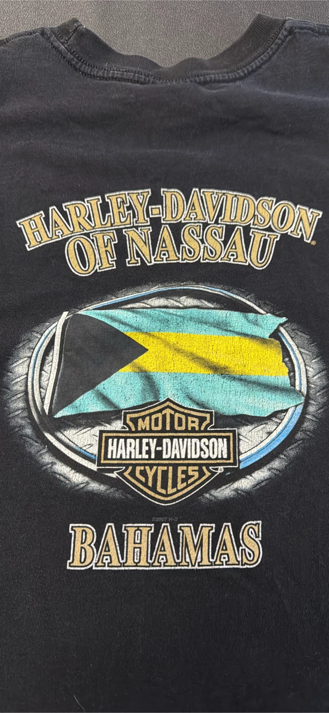 Harley-Davidson Nassau Bahamas T-Shirt Large - photo 2