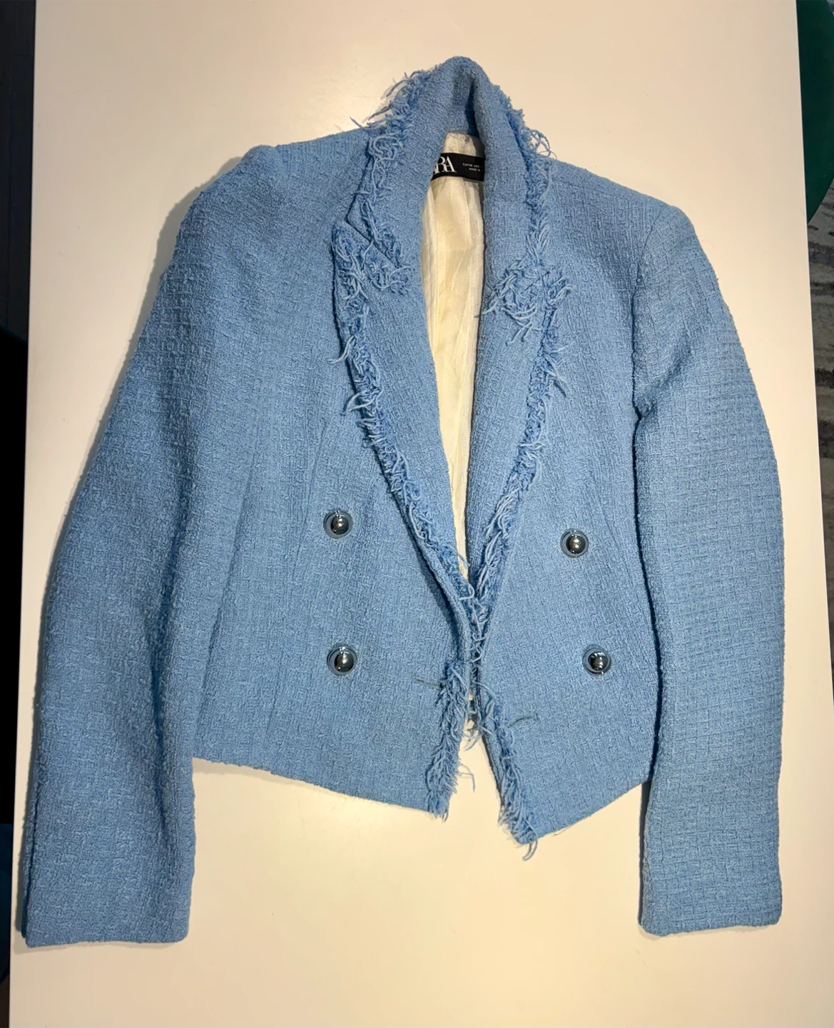 Zara blue women’s blazer size XS