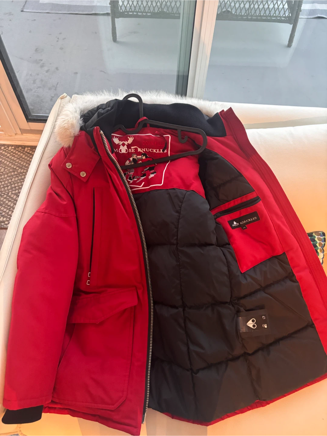 Moose Knuckles Winter Jacket - Red - photo 2