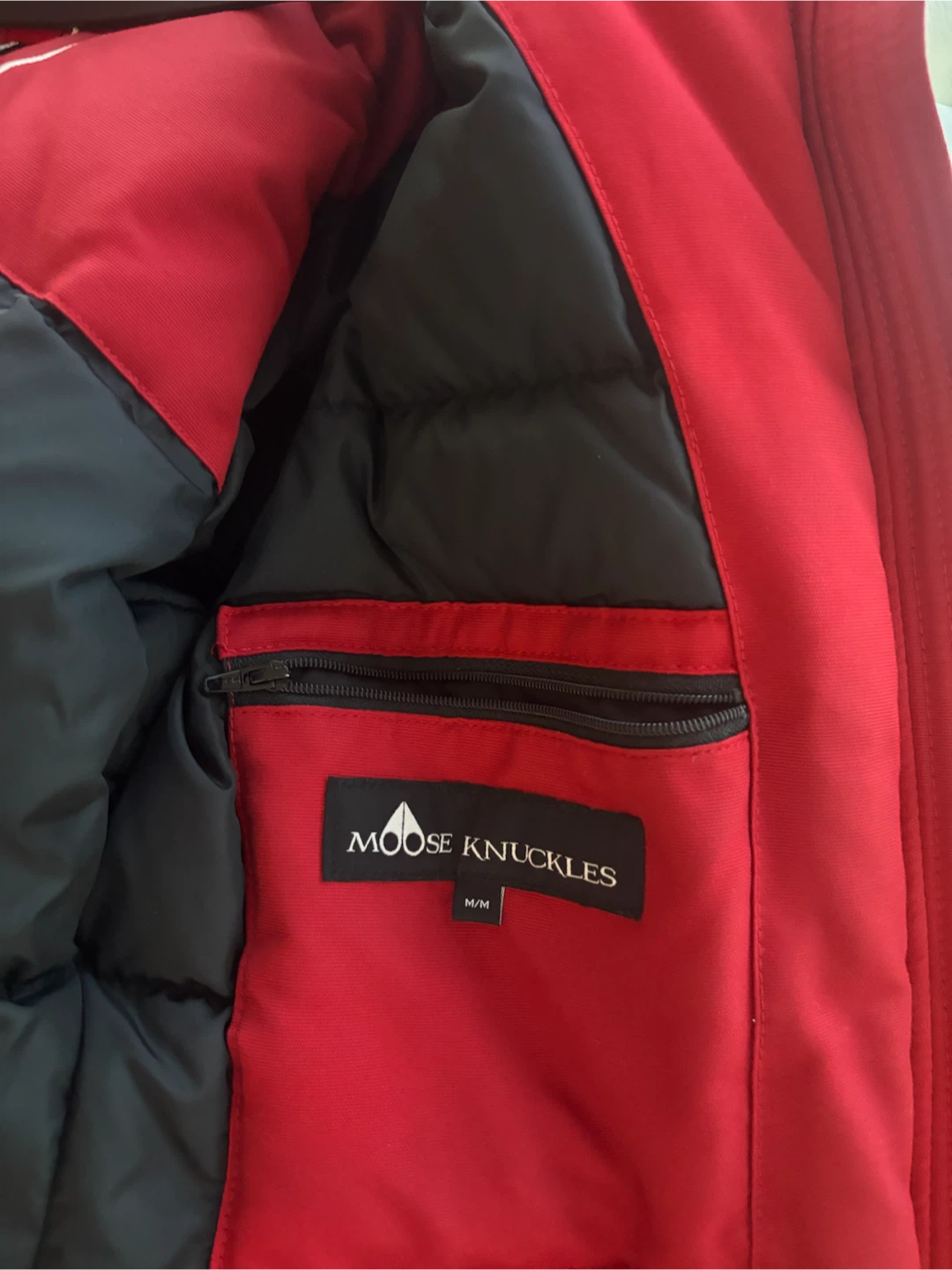 Moose Knuckles Winter Jacket - Red - photo 3