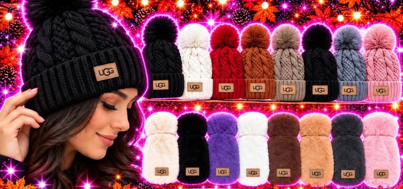 UGG Knit Pom Pom Beanie