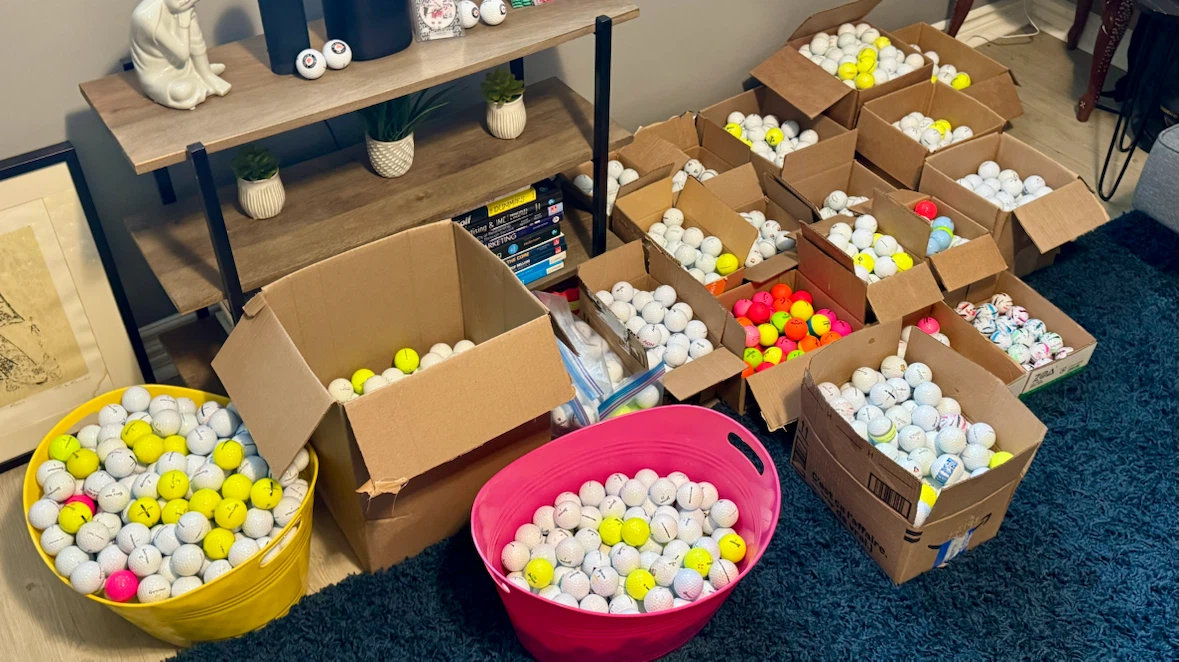 ⛳ OVER 2,000 GOLF BALLS! | ALL BRANDS | CLEANED & READY TO PLAY