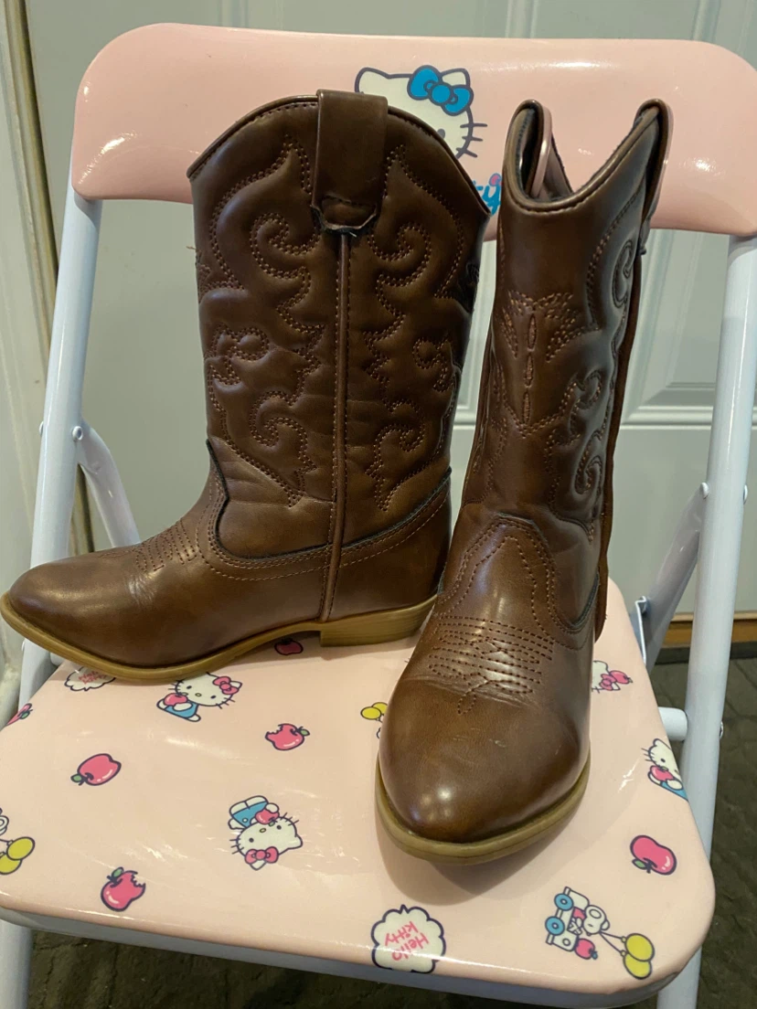 Tucker+Tate Brown Cowboy Boots Size 11