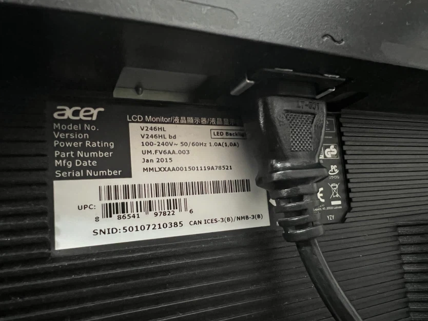 Acer 24-inch LED Monitor - photo 3