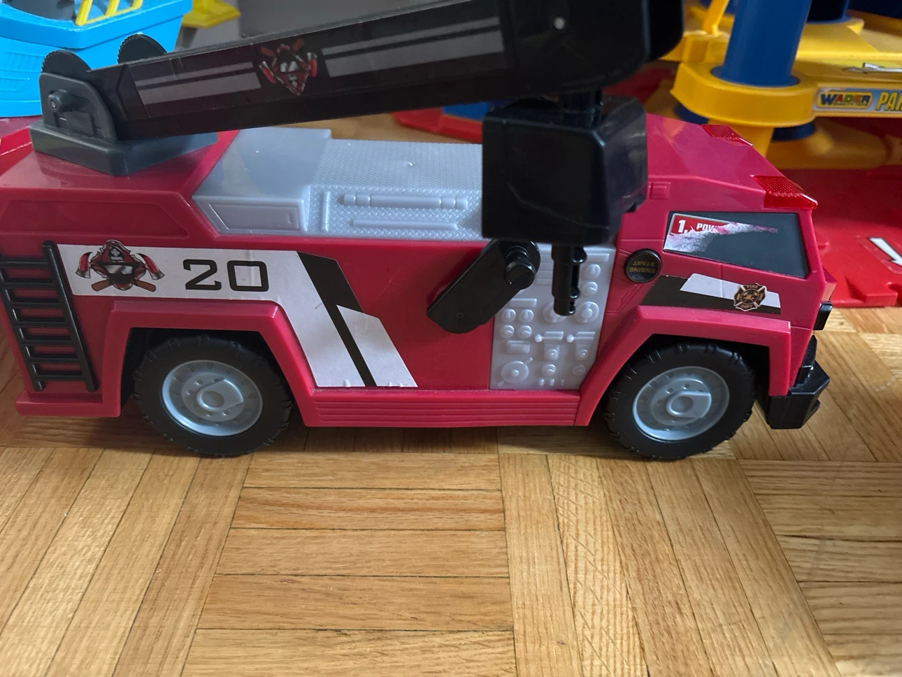 Red Toy Fire Truck Number 20