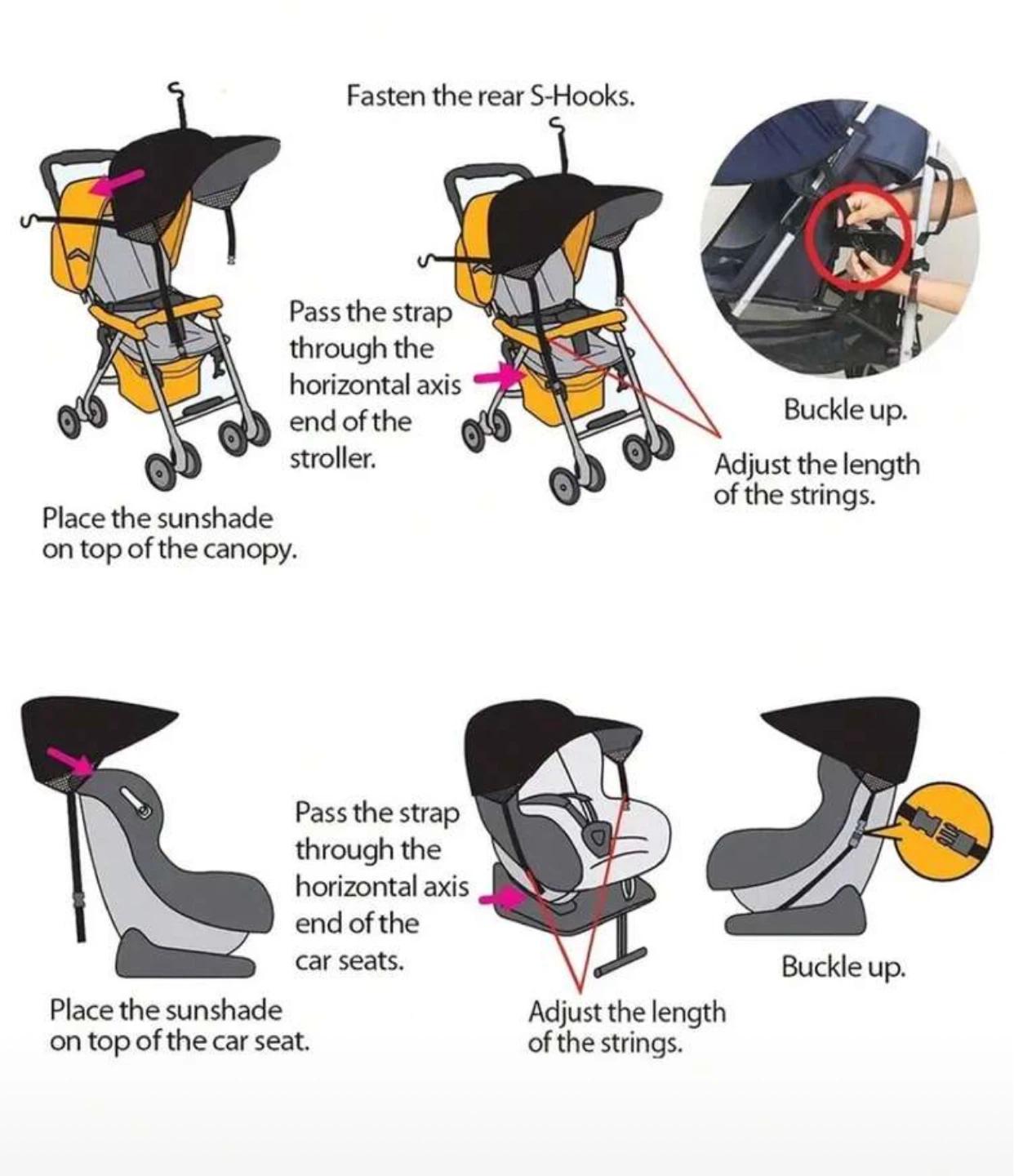 Stroller Sun Shade - photo 2