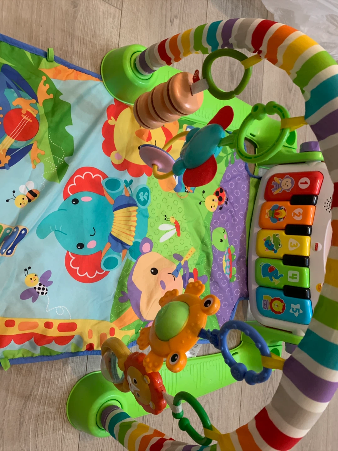Fisher-Price Kick and Play Piano Gym - photo 2