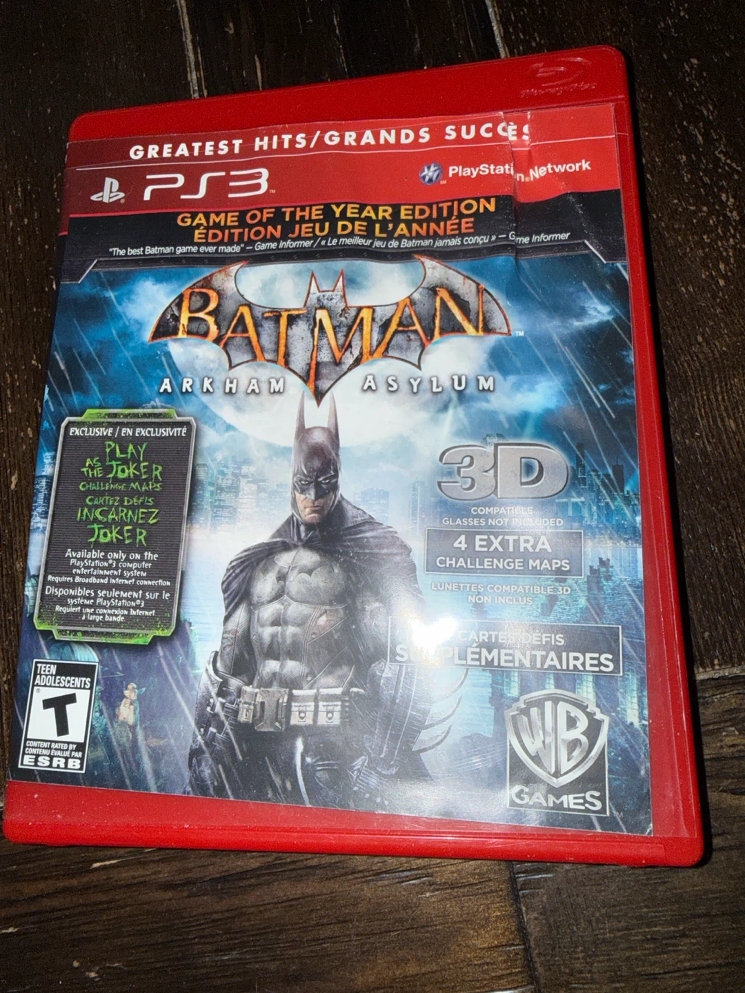 Batman: Arkham Asylum (Game of the Year Edition) - PS3