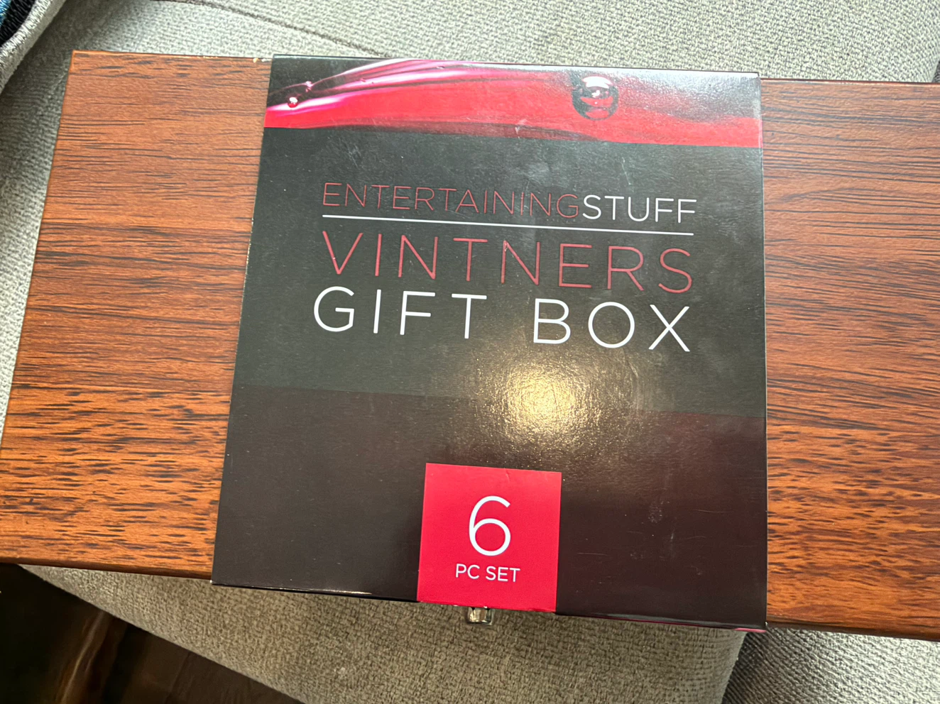 Entertaining Stuff Vintners Gift Box 6-Piece Set