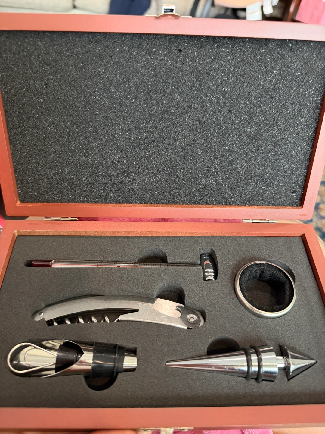 Entertaining Stuff Vintners Gift Box 6-Piece Set - photo 2