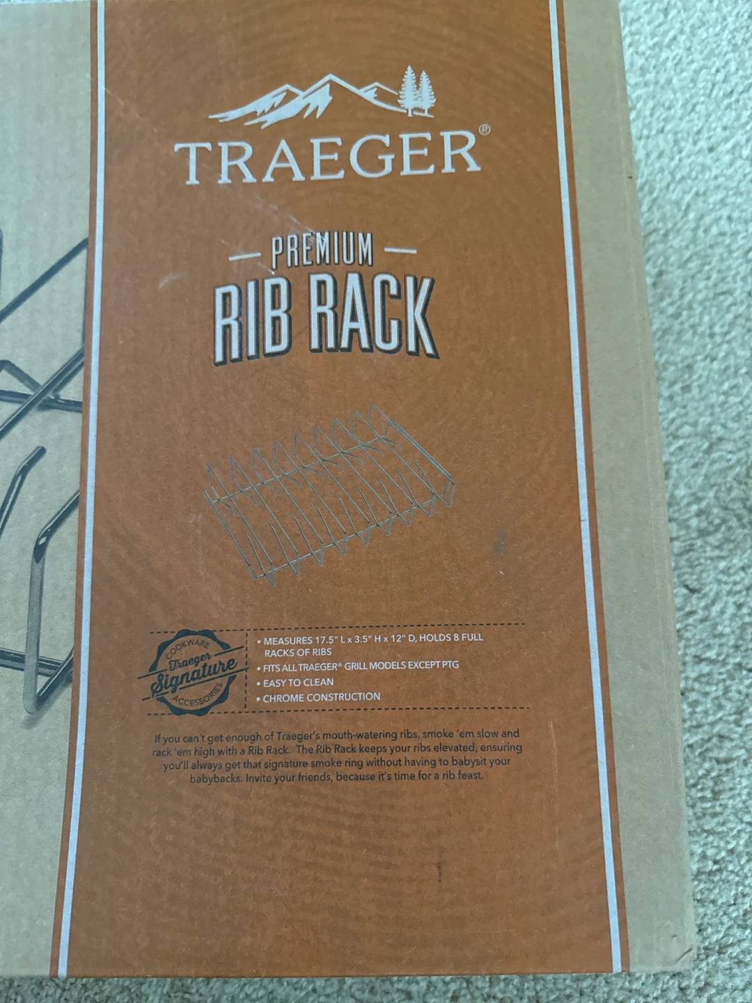 Traeger Premium Rib Rack - photo 2