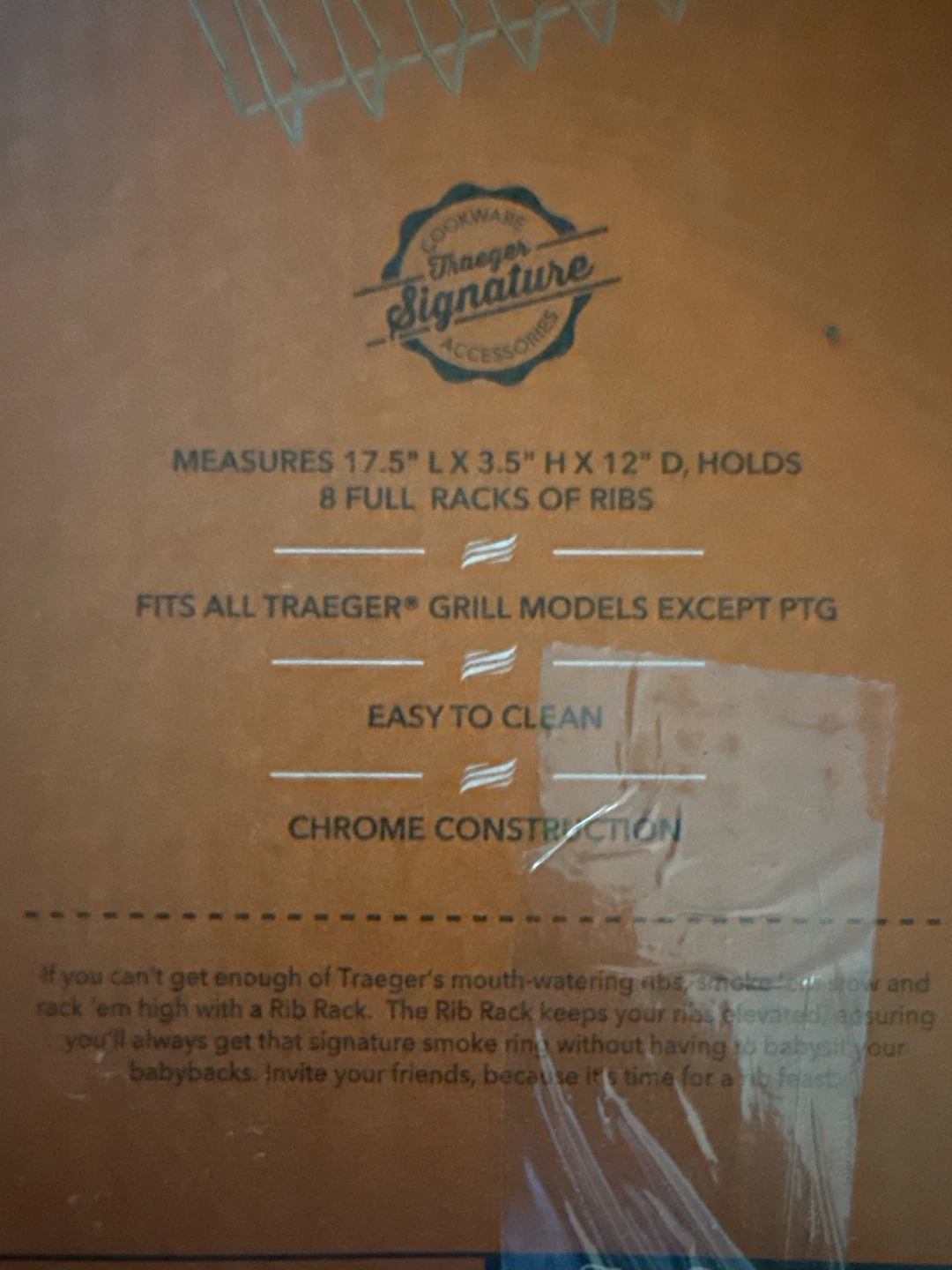 Traeger Premium Rib Rack - photo 5