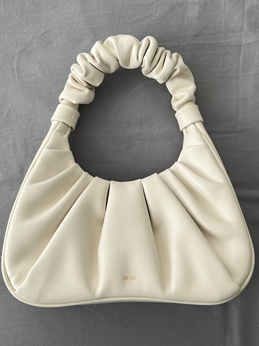 JW PEI Gabbi Ruched Hobo Handbag - Ivory - photo 4