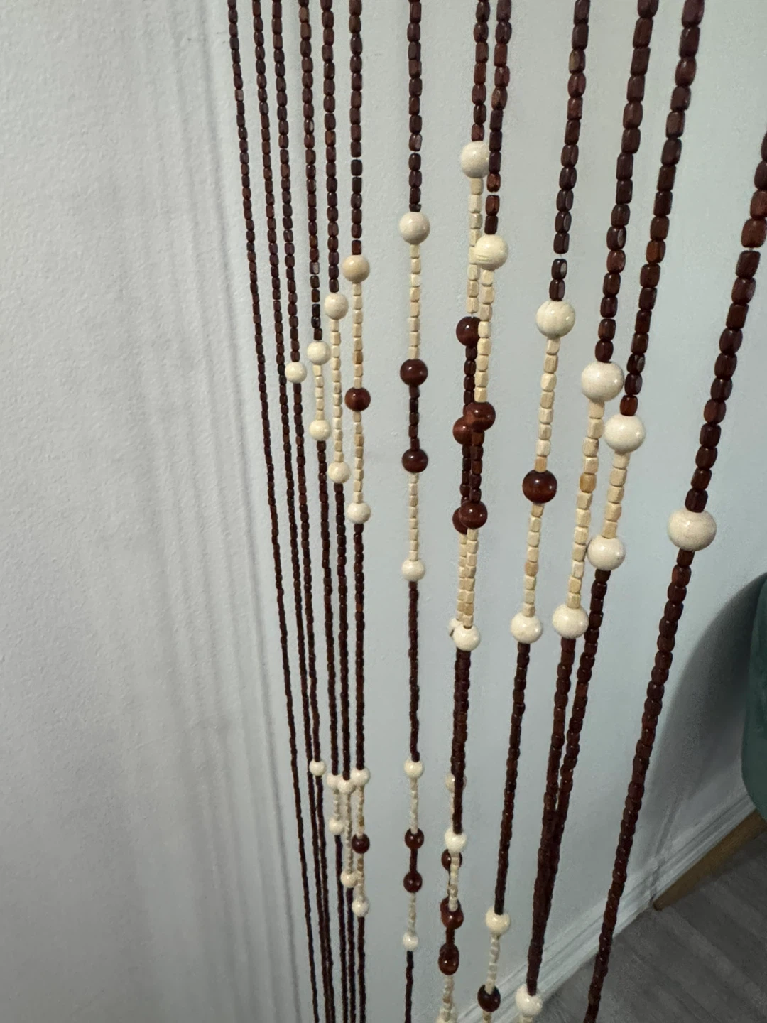 New- Wooden Beaded Doorway Curtain - photo 4