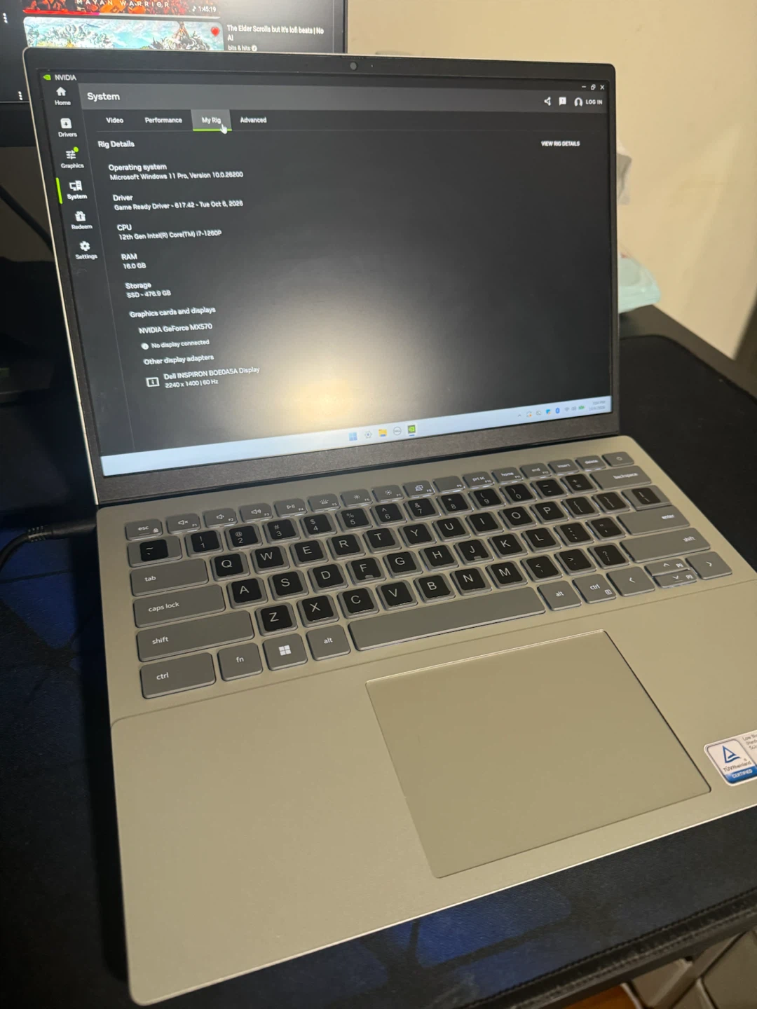 Dell Inspiron Laptop i7 16GB RAM 512GB SSD