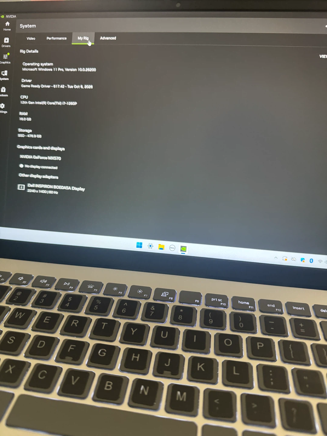 Dell Inspiron Laptop i7 16GB RAM 512GB SSD - photo 2