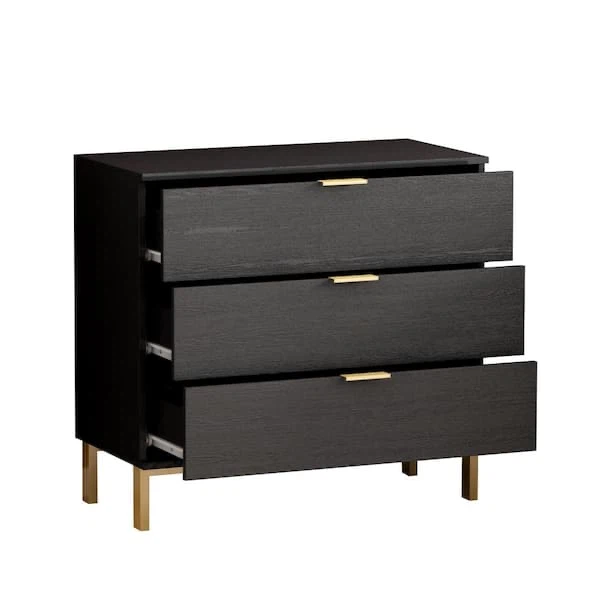 3-Drawer dresserTable Storage Cabinet - photo 3