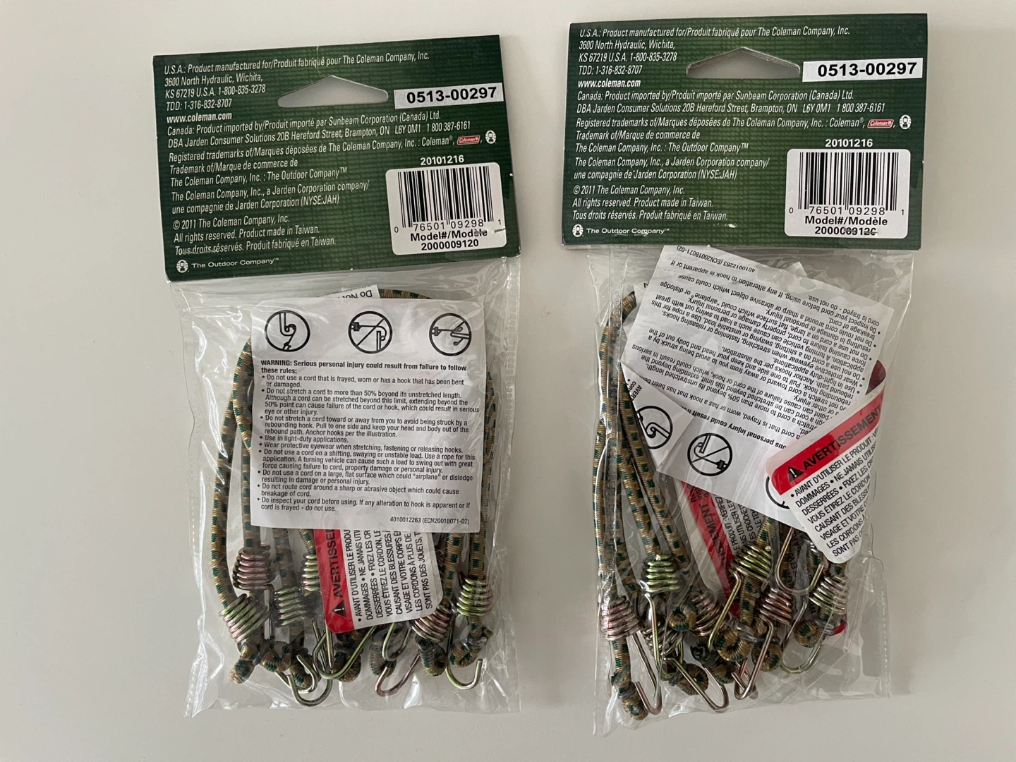 Two Packs of Coleman Mini Stretch Cords - photo 2