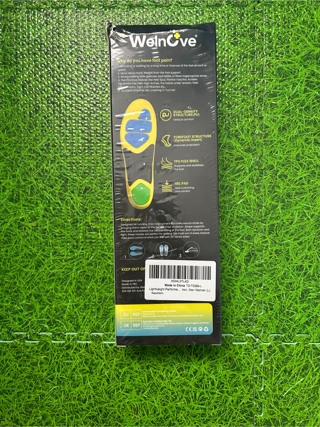 Welnove Insoles Size L - photo 2