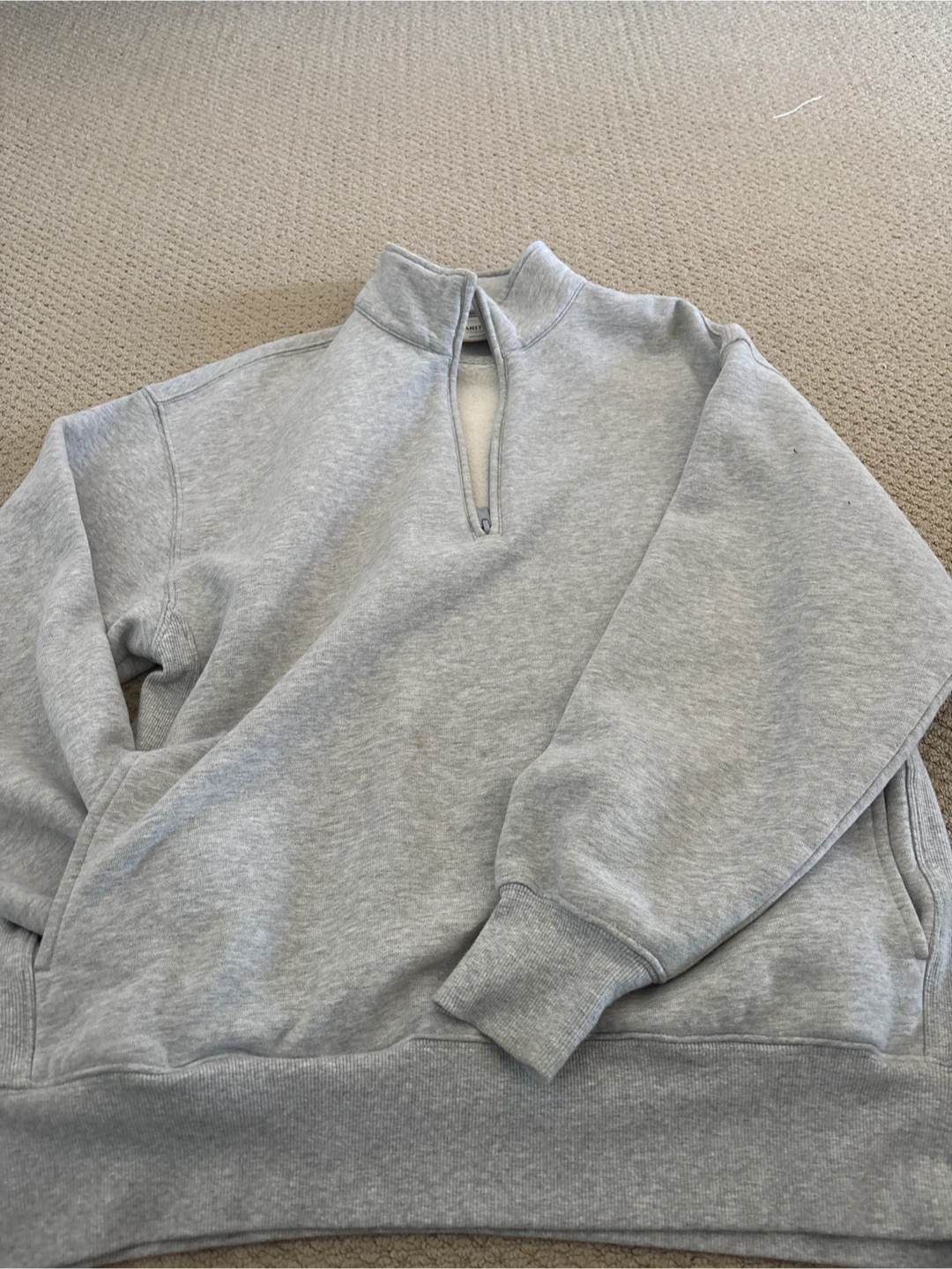 Aritzia Sweatfleece Half-Zip - photo 2