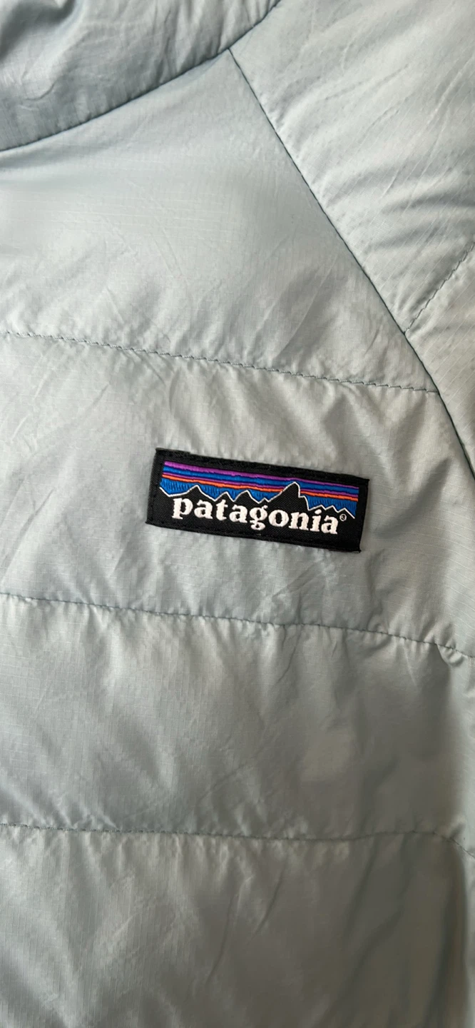 Patagonia Nano Puff Jacket Light Blue- Youth size 10(M) - photo 4