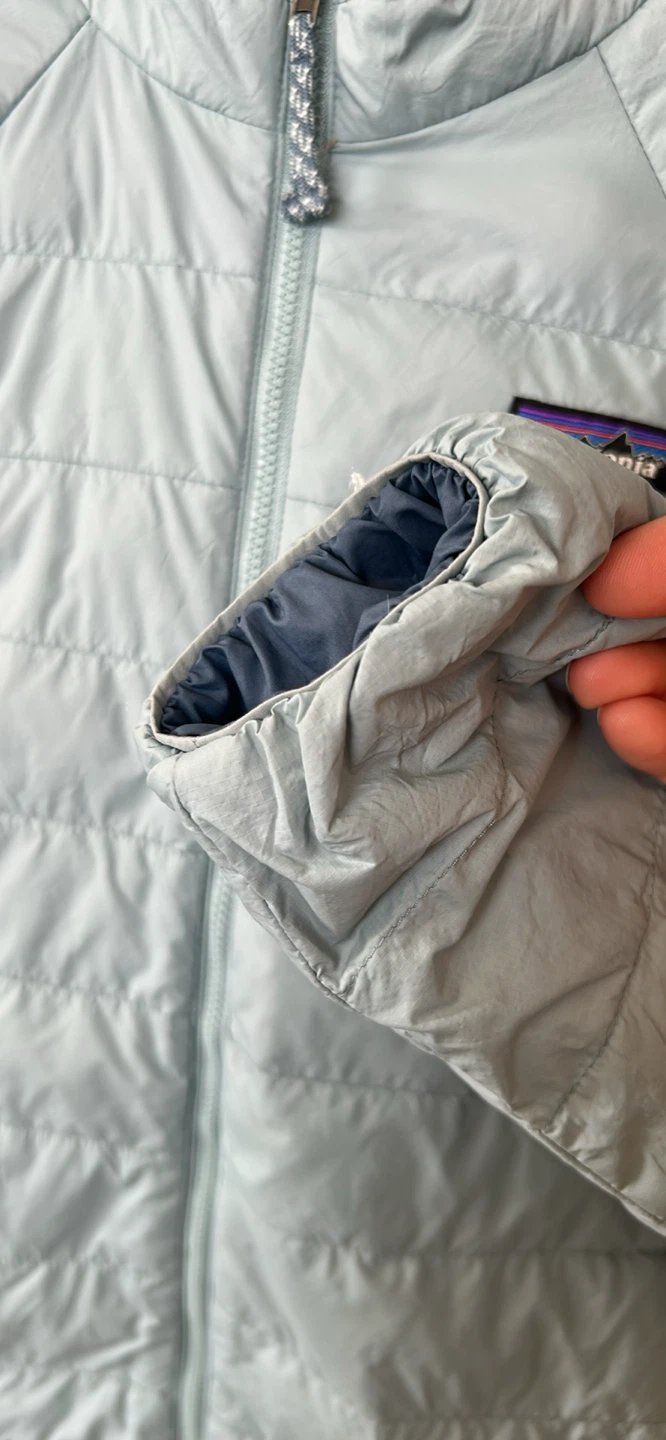 Patagonia Nano Puff Jacket Light Blue- Youth size 10(M) - photo 5