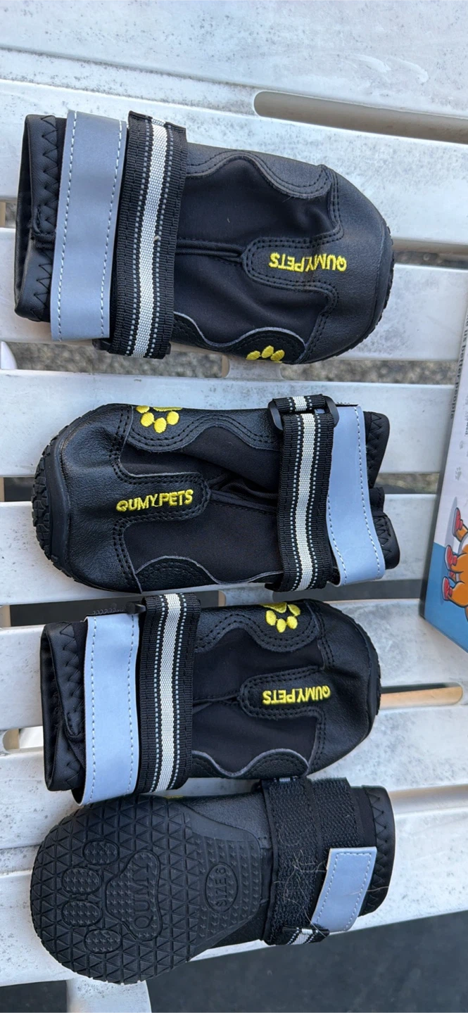 Qumy Pets Dog Boots Size 6