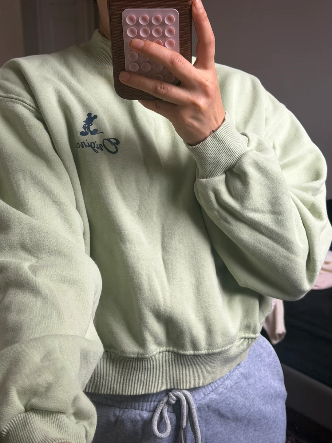 Disney Mickey Mouse Green Sweatshirt - photo 4
