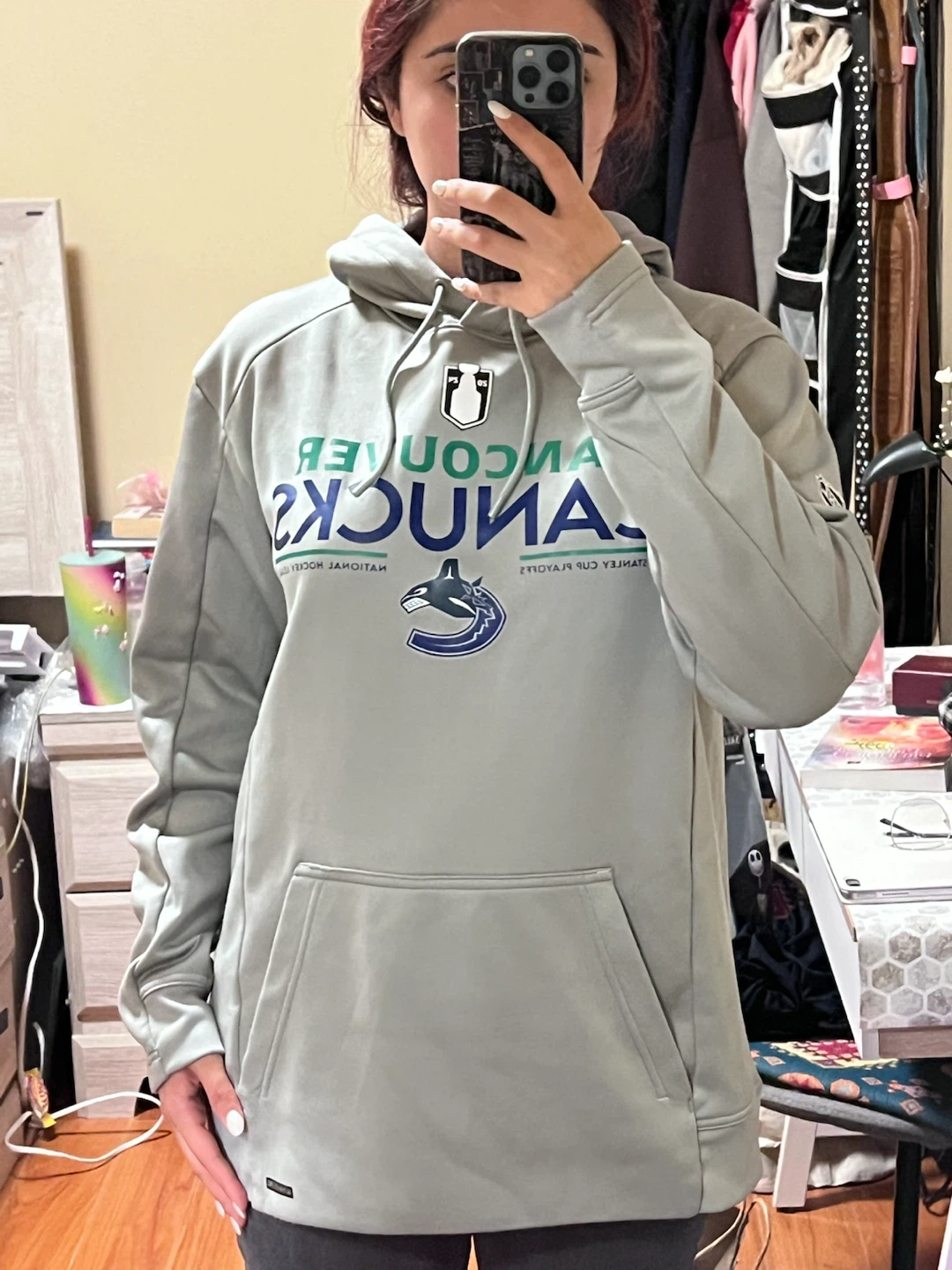 Fanatics Vancouver Canucks Authentic Pro Hoodie - photo 2