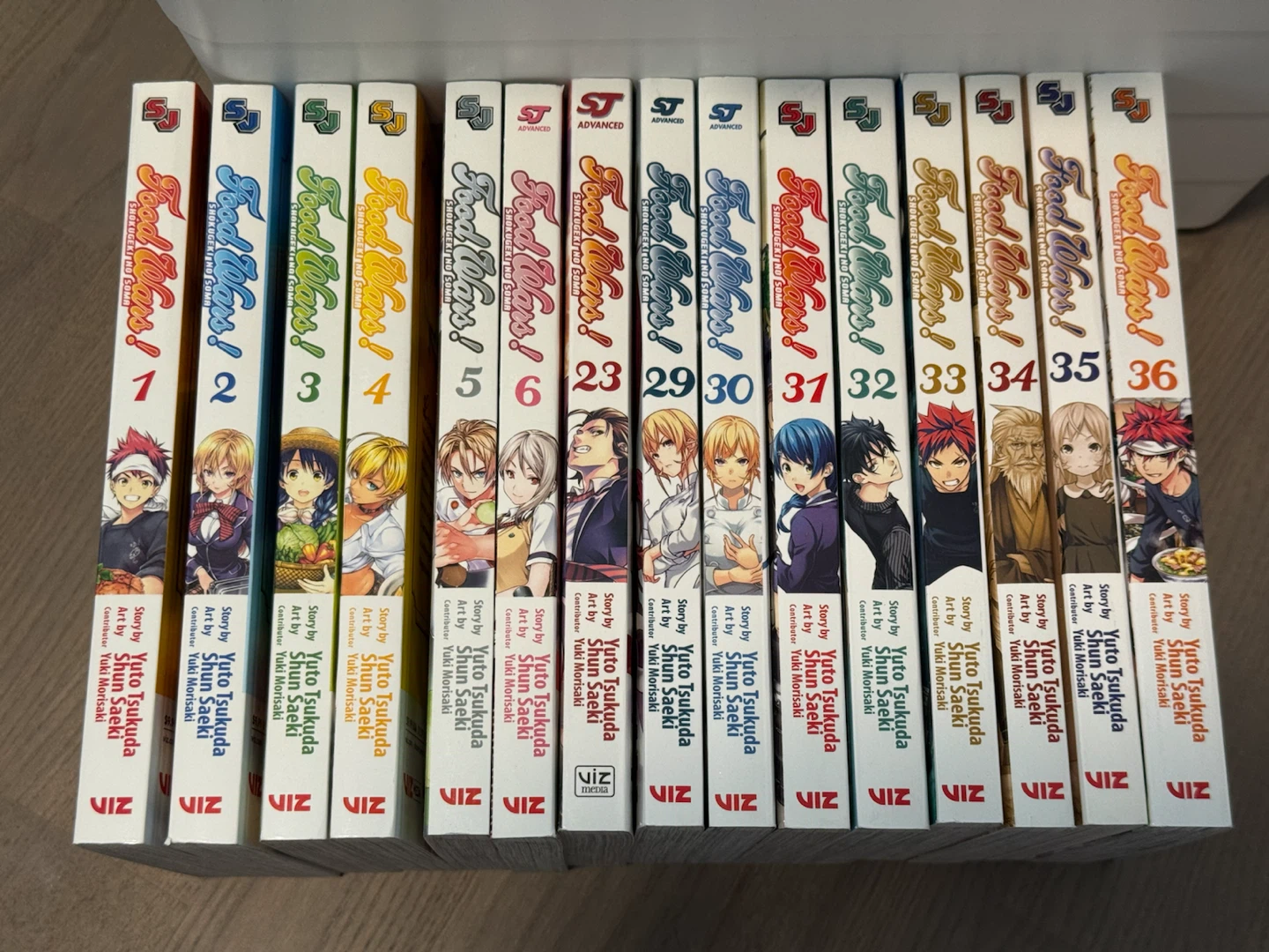 Food Wars! Shokugeki no Soma Manga Collection
