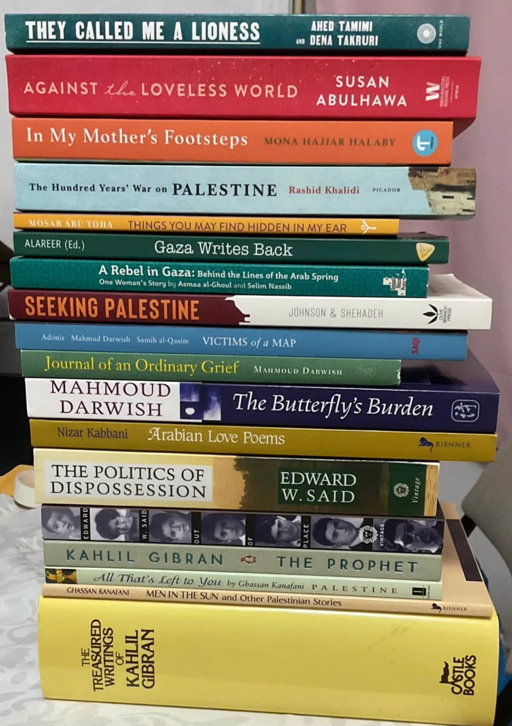 Middle Eastern & Arabic Poetry book bundle (18 books for $100)