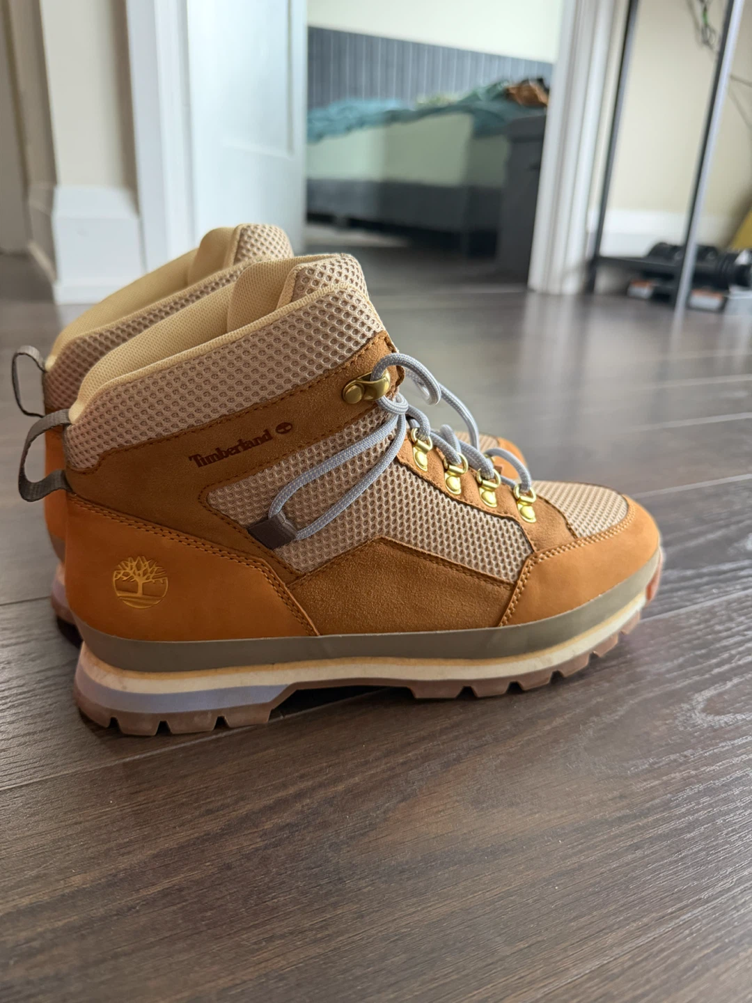 Timberland Women's Wheat Leather & Mesh Hiking Boots - photo 3