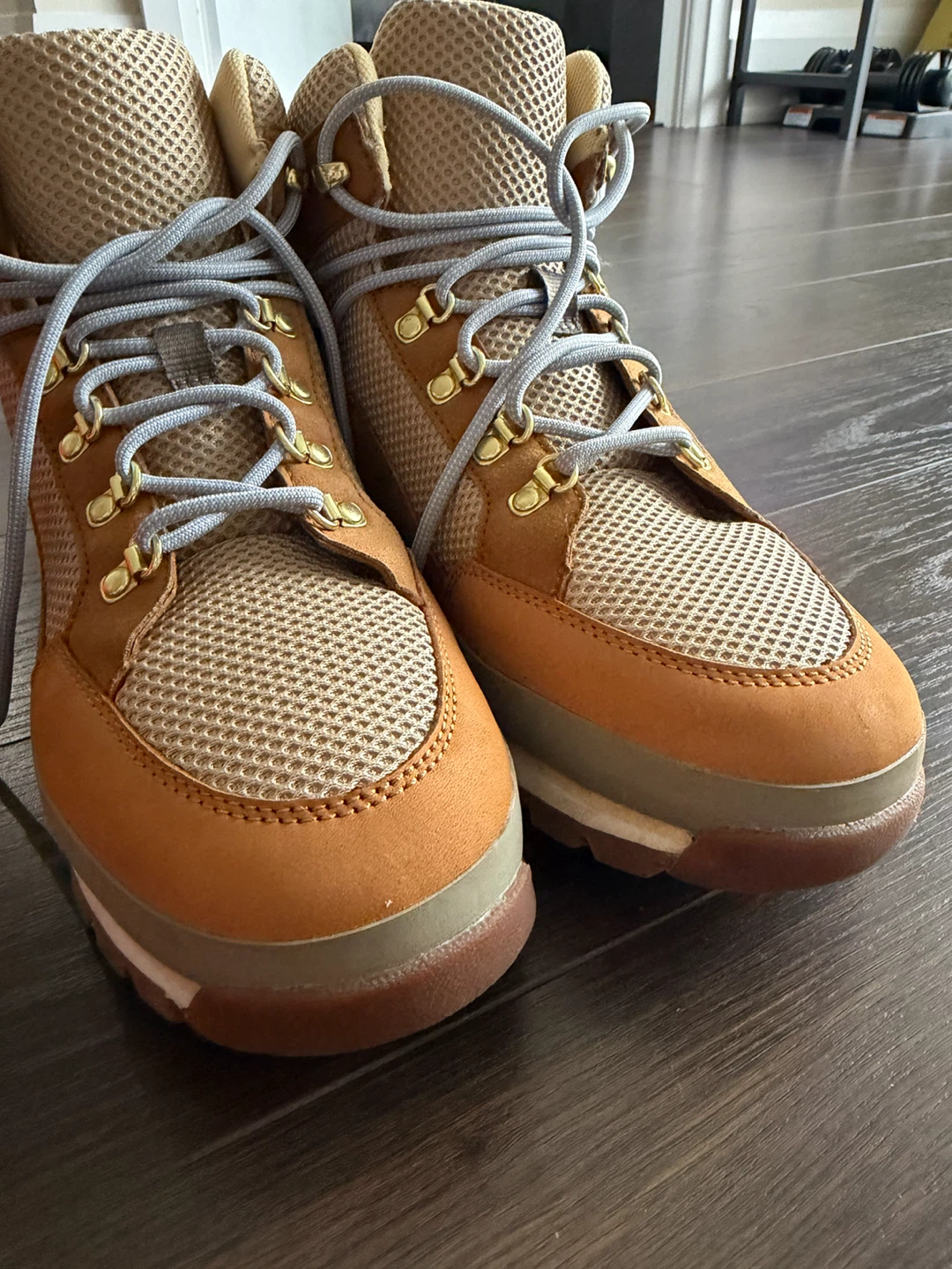 Timberland Women's Wheat Leather & Mesh Hiking Boots - photo 5