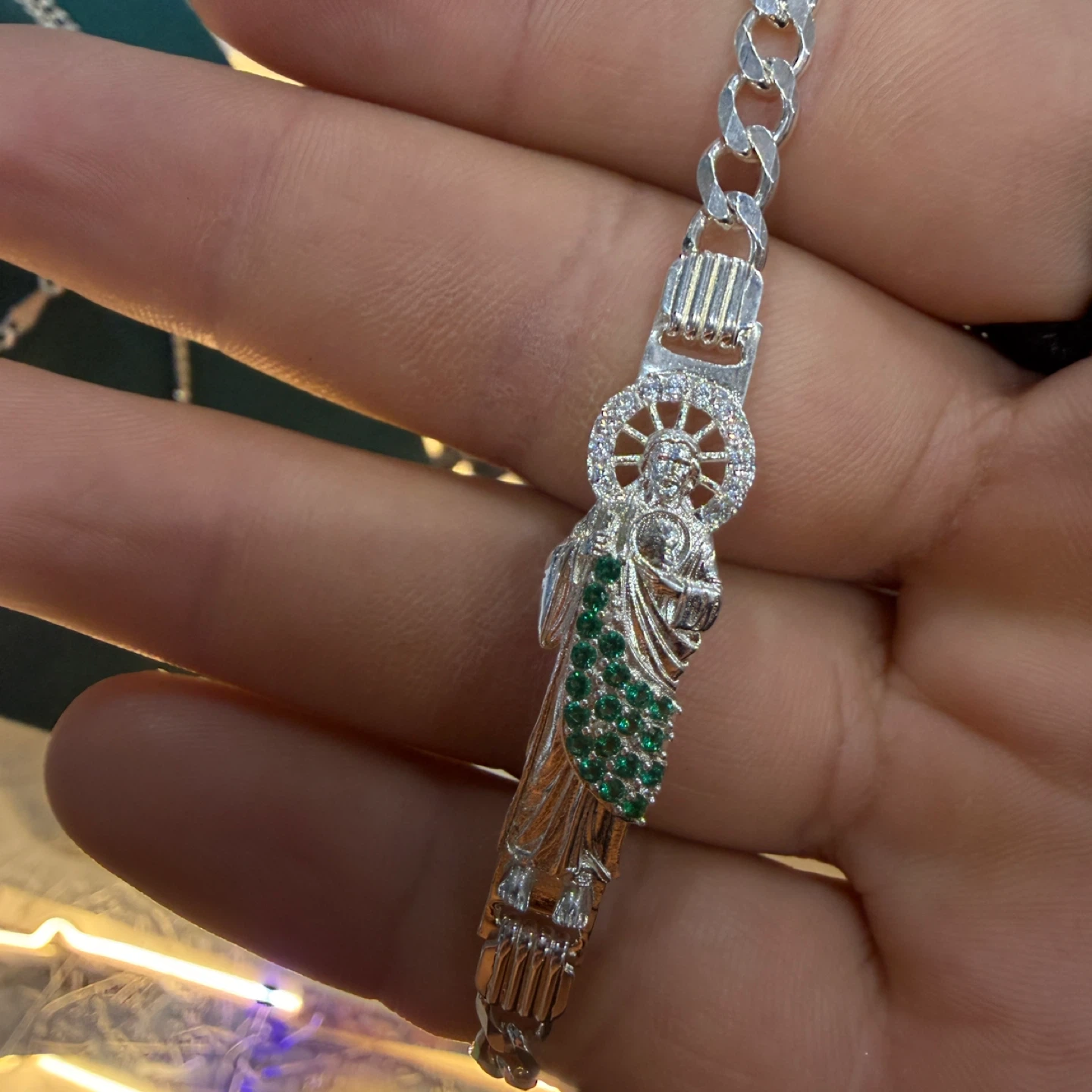 Silver Bracelet Saint Jude
