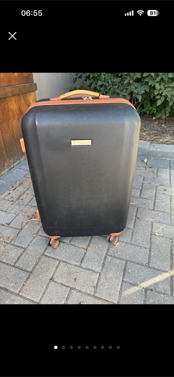 Medium Check in Trochi suitcase