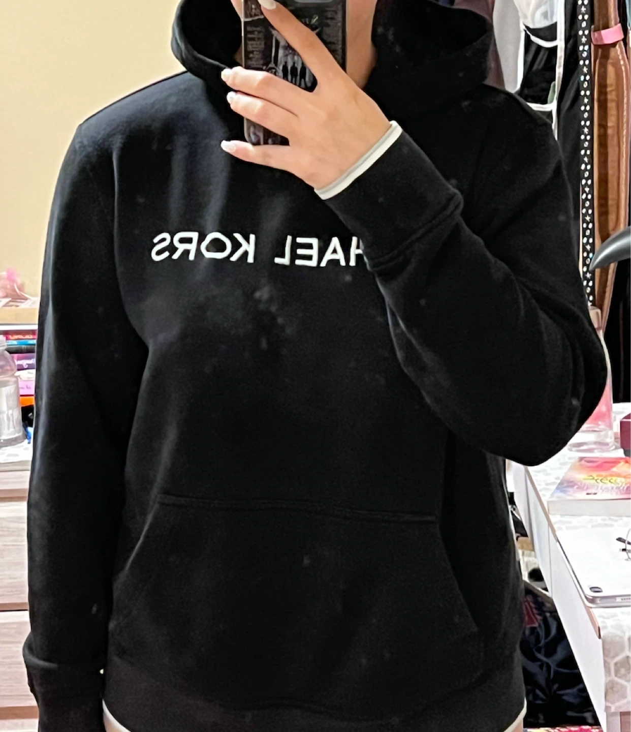 Michael Kors Black Hoodie size M