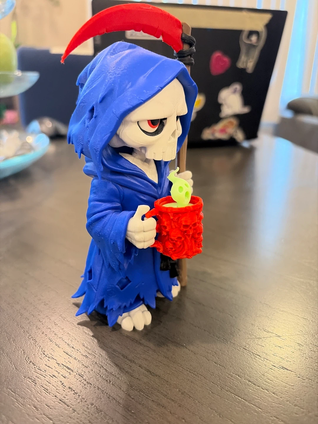3D Printed Grim Reaper Figure - photo 4